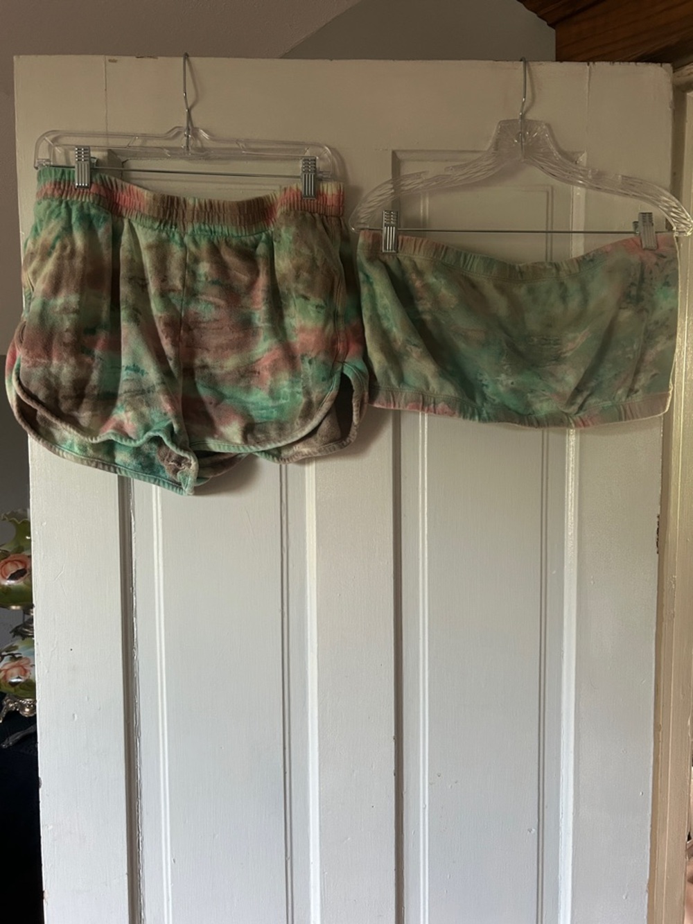wild fable Pastel Tie-Dye Lounge Shorts - Mint, Pink, Beige